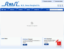 Tablet Screenshot of maawansurgical.com